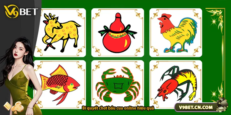 Bí quyết chơi bầu cua online hiệu quả