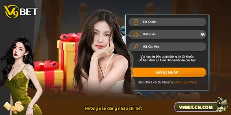 Hướng dẫn đăng nhập chi tiết