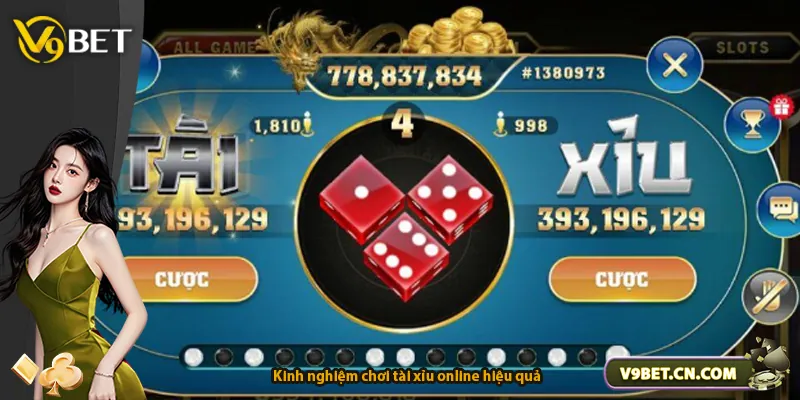 Kinh nghiệm chơi tài xỉu online hiệu quả